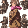 Gun Gale Online Anime Characters Diamond Painting