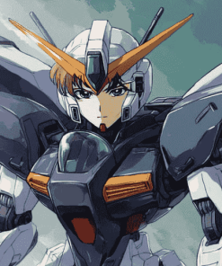 Gundam Wing Anime Robots Diamond Painting