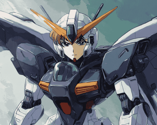 Gundam Wing Anime Robots Diamond Painting