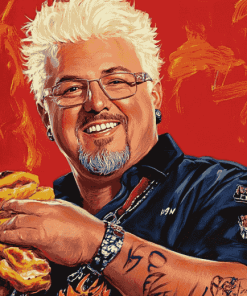 Guy Fieri Famous Chef Diamond Painting