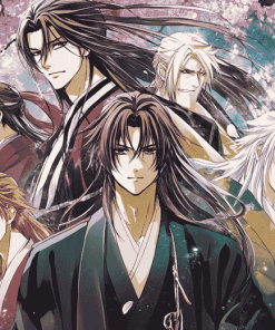 Hakuouki Anime Diamond Painting