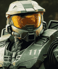 Halo Master Chief Adventure Diamond Painting