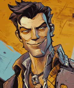 Handsome Jack Animation Diamond Painting