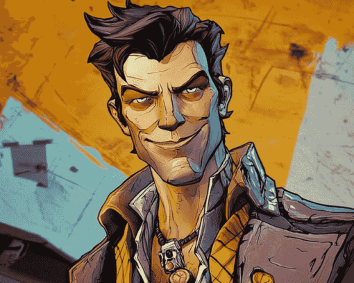 Handsome Jack Animation Diamond Painting