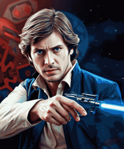 Hans Solo Movie Magic Diamond Painting