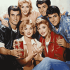 Happy Days TV Cast Diamond Painting