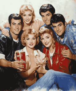 Happy Days TV Cast Diamond Painting