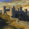 Harlech Castle in Wales Diamond Painting