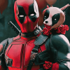 Harley and Deadpool Cartoon Diamond Painting