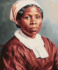 Harriet Tubman Vintage Lady Diamond Painting