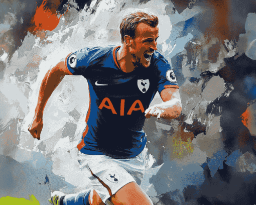 Harry Kane Football Star Diamond Painting