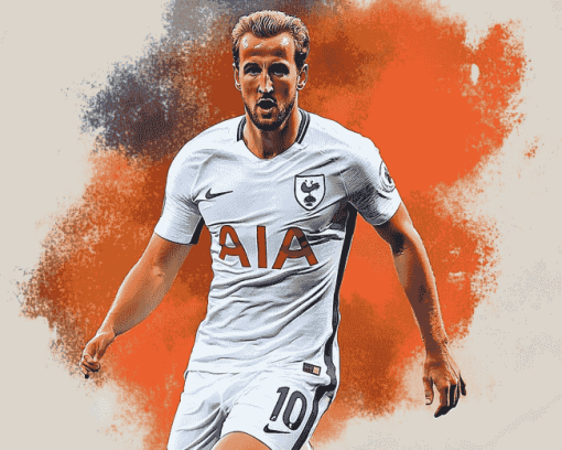 Harry Kane Football Star Diamond Painting