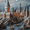 Harry Potter Castle Diamond Painting