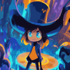 Hat In Time Animation Diamond Painting