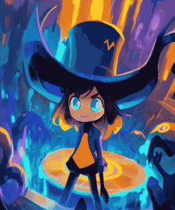 Hat In Time Animation Diamond Painting