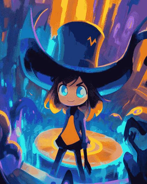 Hat In Time Animation Diamond Painting