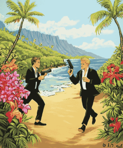 Hawaii 5 0 Animation Diamond Painting