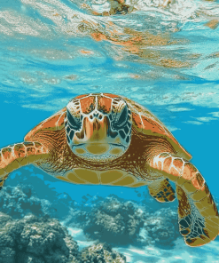 Hawaii Sea Turtle Diamond Painting