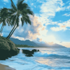 Hawaiian Beaches Diamond Painting