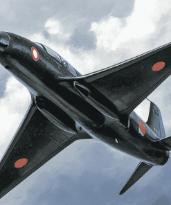 Hawker Hunter Airplane Diamond Painting