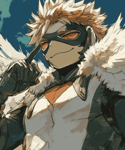 Hawks My Hero Academia Diamond Painting