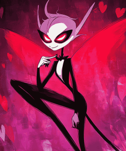 Hazbin Hotel Angel Dust Diamond Painting