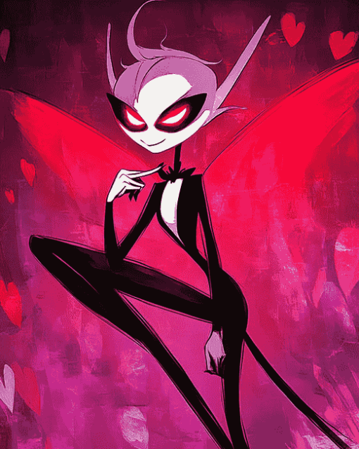 Hazbin Hotel Angel Dust Diamond Painting