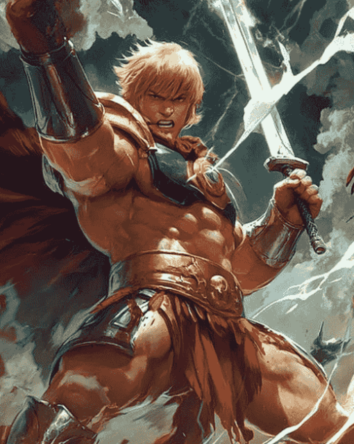 He Man Animation Diamond Painting