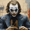 Heath Ledger Joker Movies Diamond Painting