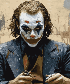 Heath Ledger Joker Movies Diamond Painting