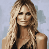 Heidi Klum Celebrity Diamond Painting