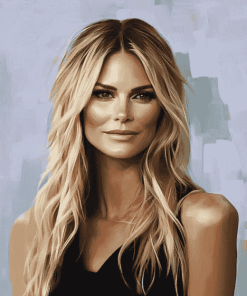 Heidi Klum Celebrity Diamond Painting