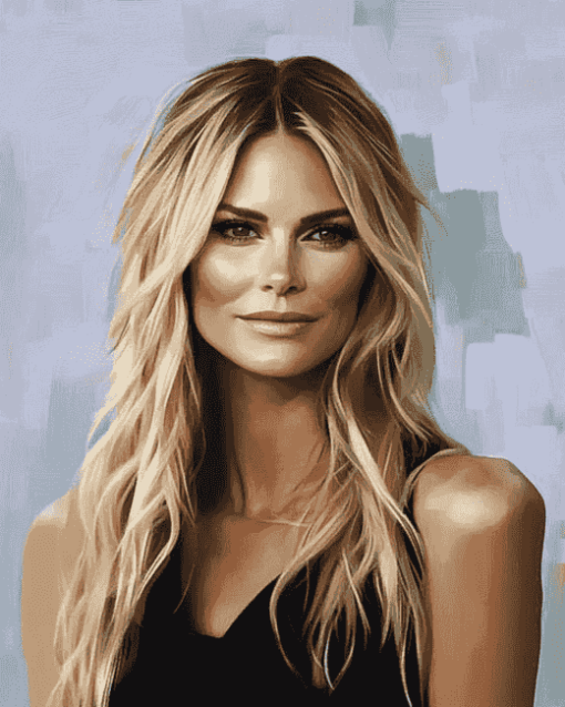 Heidi Klum Celebrity Diamond Painting