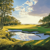 Hilton Head Golf Landscapes Diamond Painting