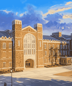 Historic Cameron Indoor Stadium Diamond Painting