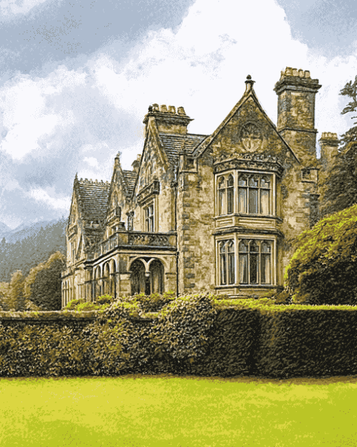 Historic Muckross House Diamond Painting