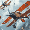 Historic Sopwith Triplanes Diamond Painting