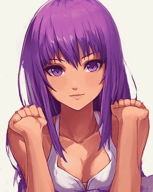 Hitagi Senjougahara Anime Diamond Painting