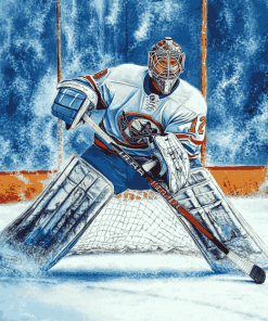 Hockey Goalie Sports Enthusiast Diamond Painting