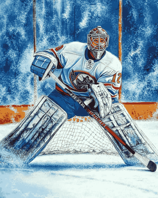 Hockey Goalie Sports Enthusiast Diamond Painting