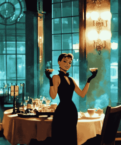 Holiday Glamour: Breakfast At Tiffanys Diamond Painting