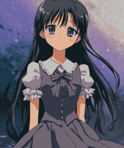 Homura Akemi Anime Diamond Painting