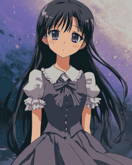 Homura Akemi Anime Diamond Painting