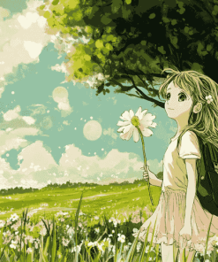 Honey and Clover Anime Diamond Painting