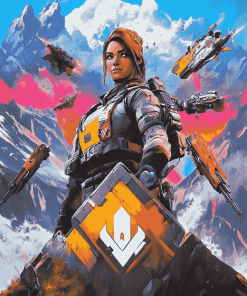 Horizon Apex Legends Video Game Diamond Painting