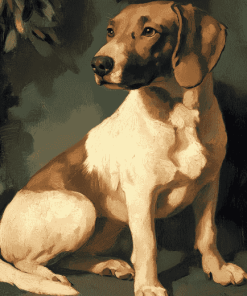 Hound Dog Diamond Painting