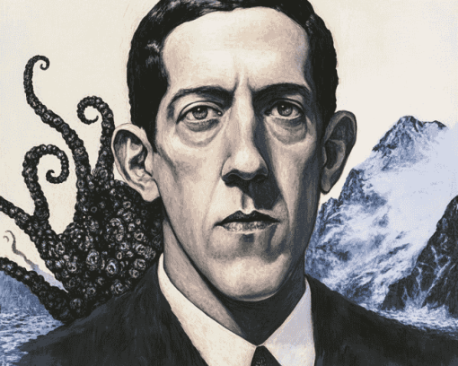 Howard Phillips Lovecraft Diamond Painting