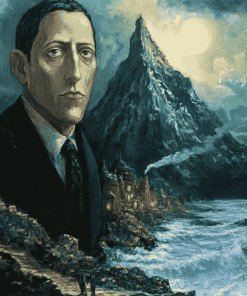 Howard Phillips Lovecraft Vintage Diamond Painting