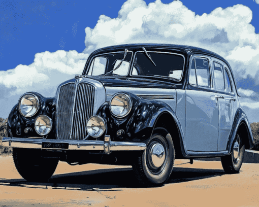 Humber Super Snipe Car Diamond Painting