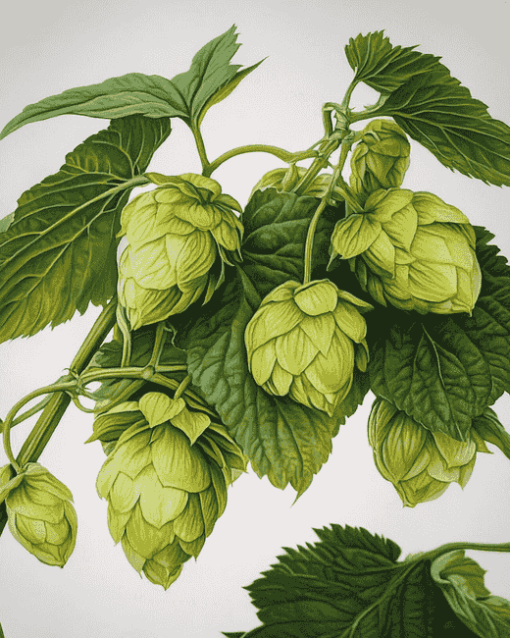 Humulus Lupulus Diamond Painting